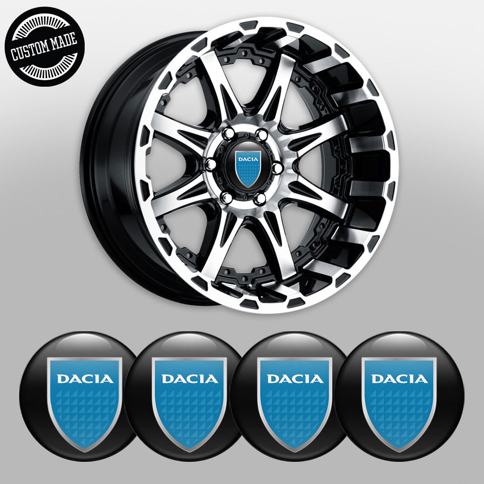 DACIA Silicone Stickers for Wheel Center Caps