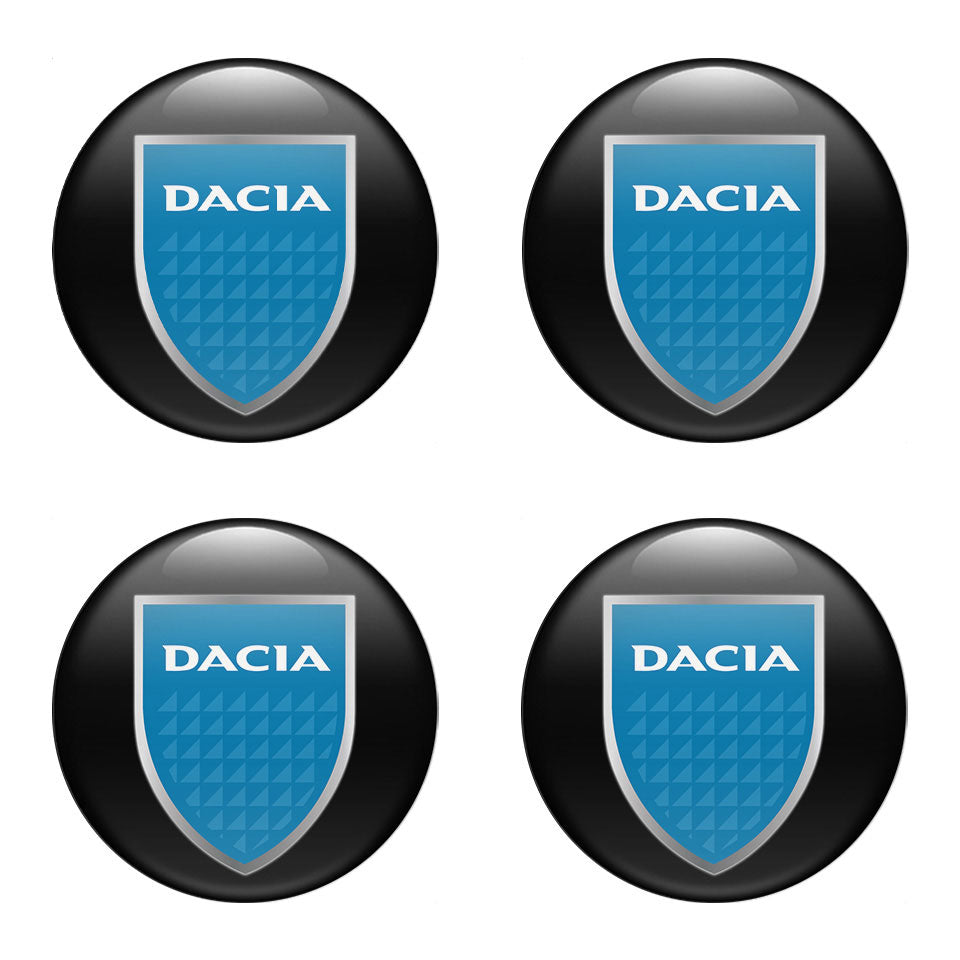 DACIA Silicone Stickers for Wheel Center Caps