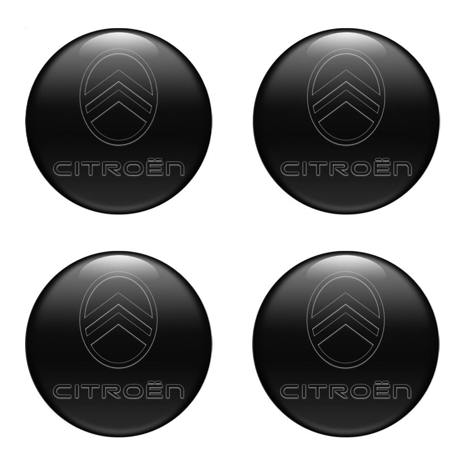 CITROEN Silicone Stickers for Wheel Center Caps