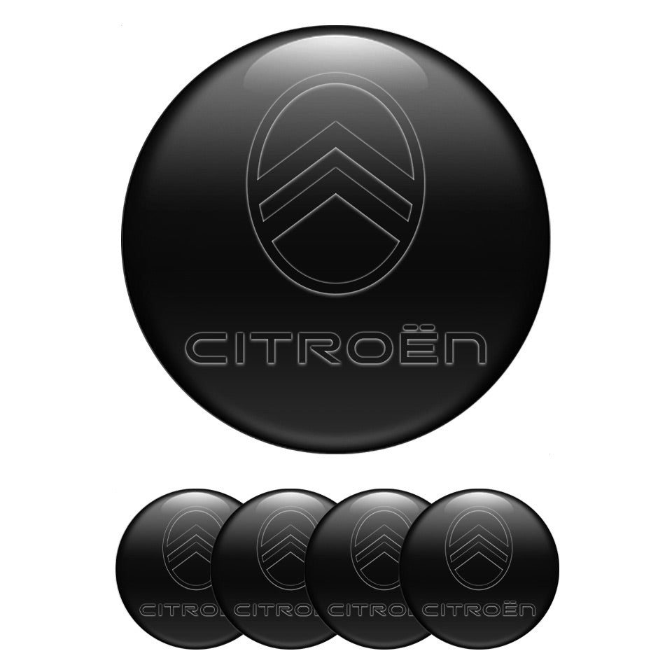 CITROEN Silicone Stickers for Wheel Center Caps