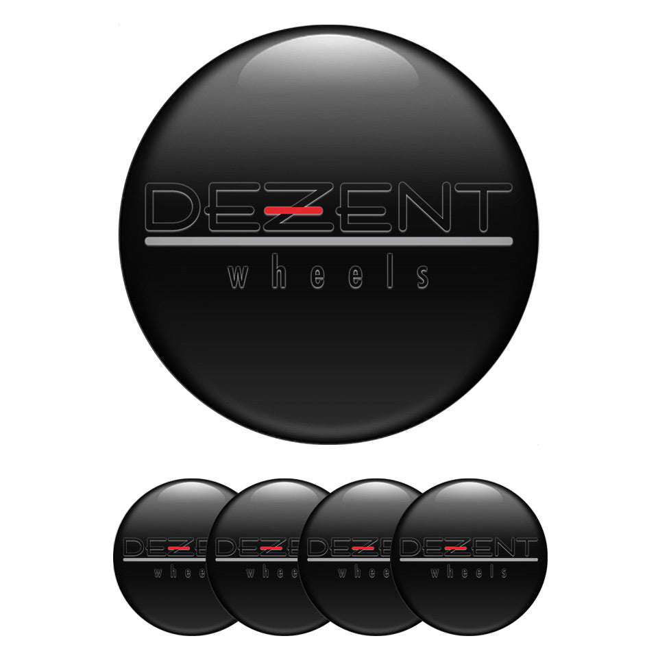 DEZENT Silicone Stickers for Wheel Center Caps