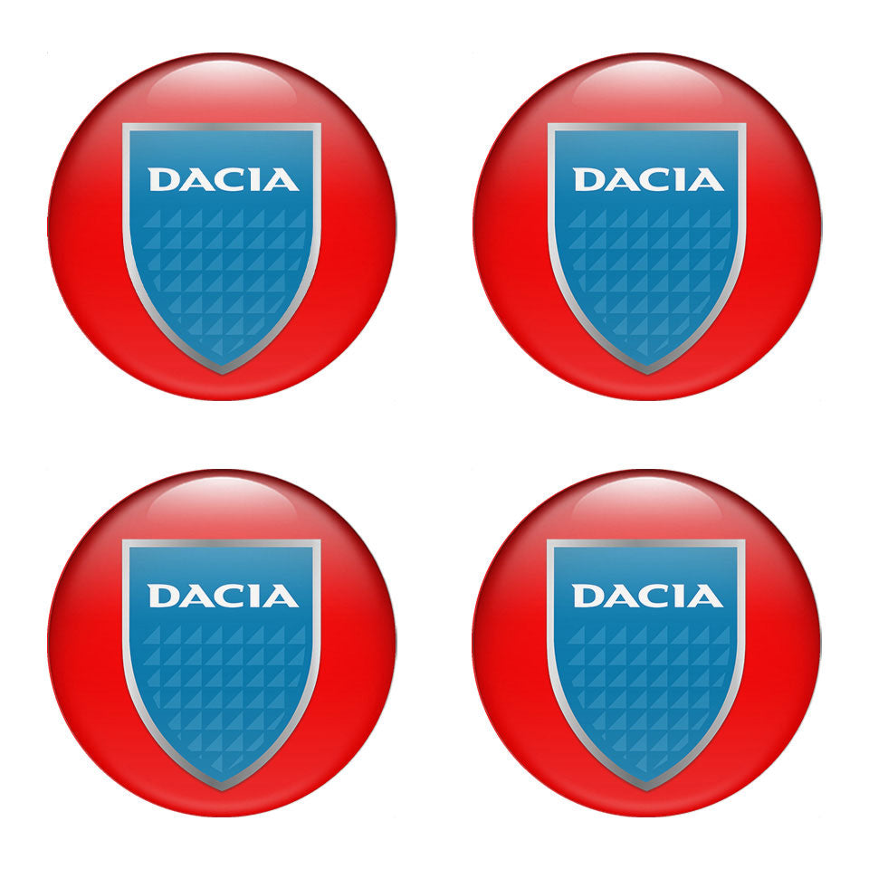 DACIA Domed Emblems for Center Caps