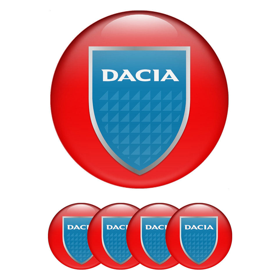 DACIA Domed Emblems for Center Caps