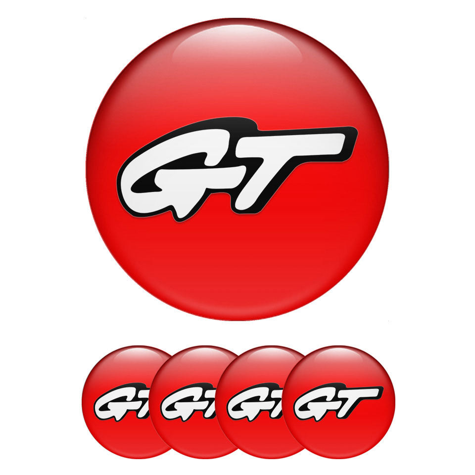 GT Domed Emblems for Center Caps