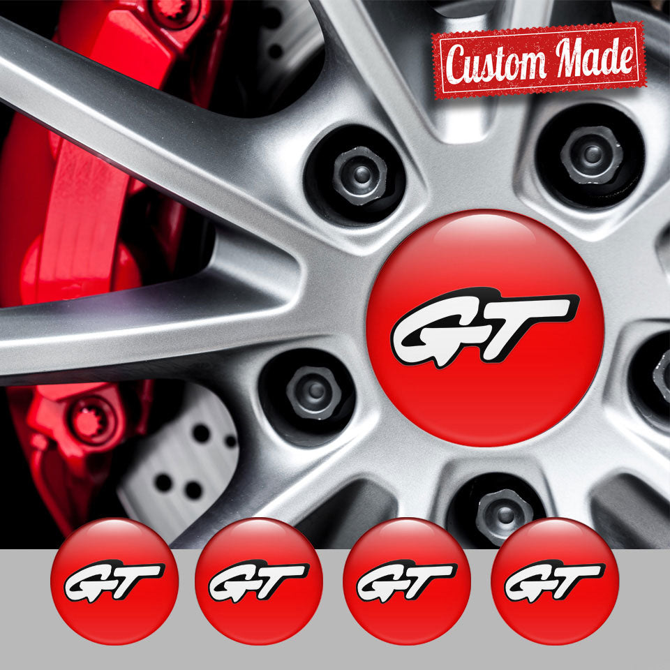 GT Domed Emblems for Center Caps