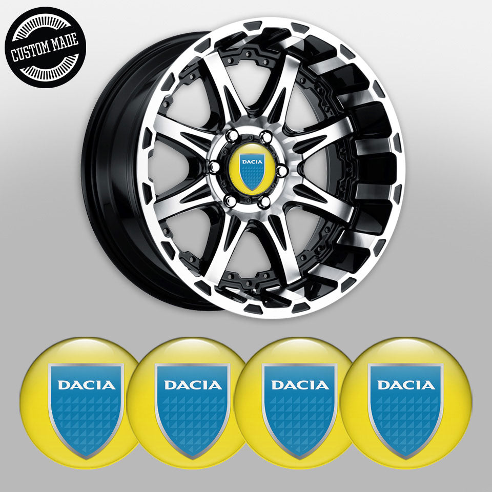 DACIA Silicone Stickers for Wheel Center Caps