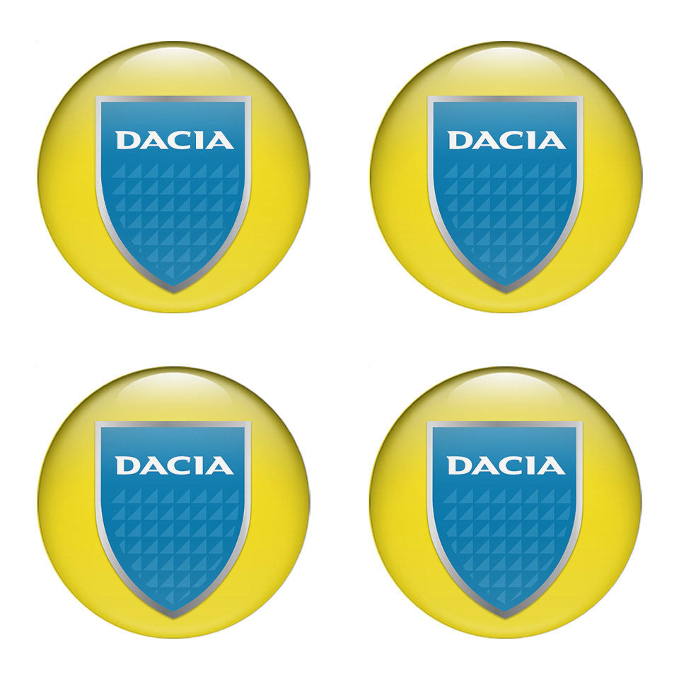 DACIA Silicone Stickers for Wheel Center Caps