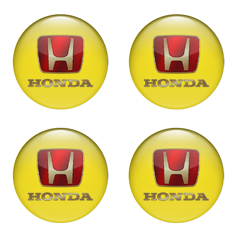 HONDA Silicone Stickers for Wheel Center Caps