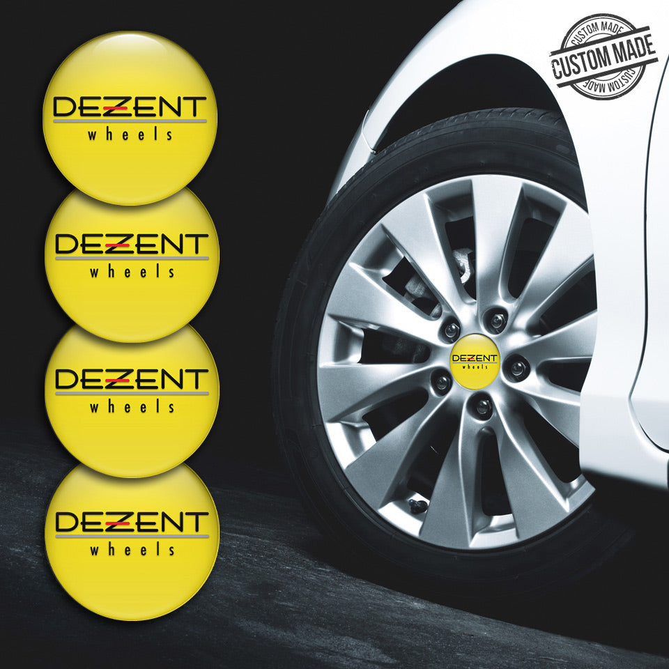 DEZENT Silicone Stickers for Wheel Center Caps