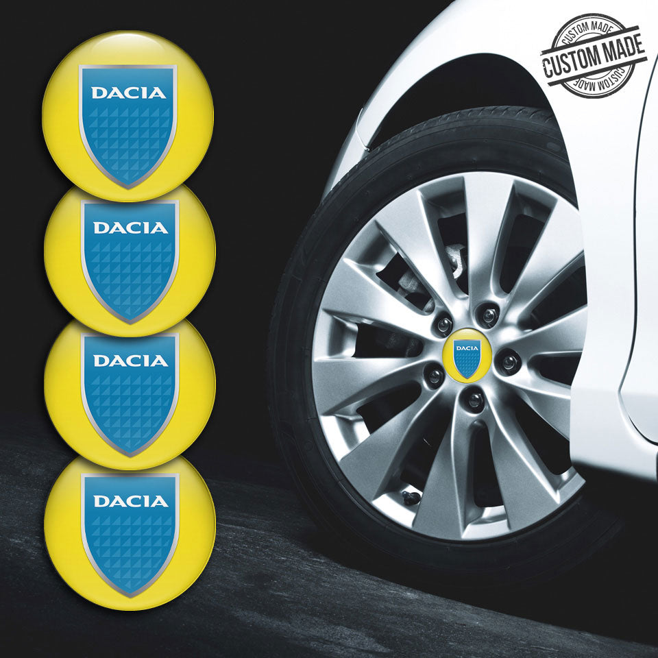 DACIA Silicone Stickers for Wheel Center Caps