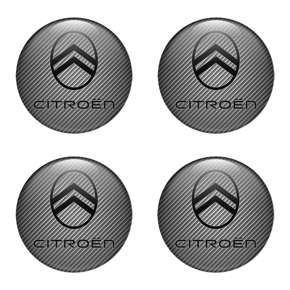 CITROEN Silicone Stickers for Wheel Center Caps