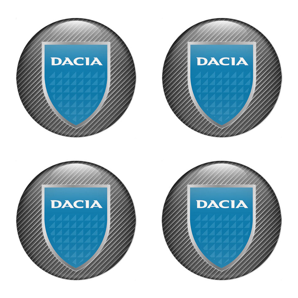 DACIA Domed Emblems for Center Caps