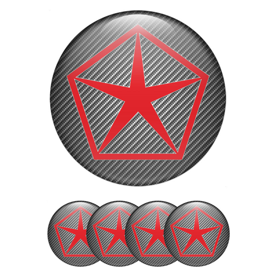 CHRYSLER Domed Emblems for Center Caps