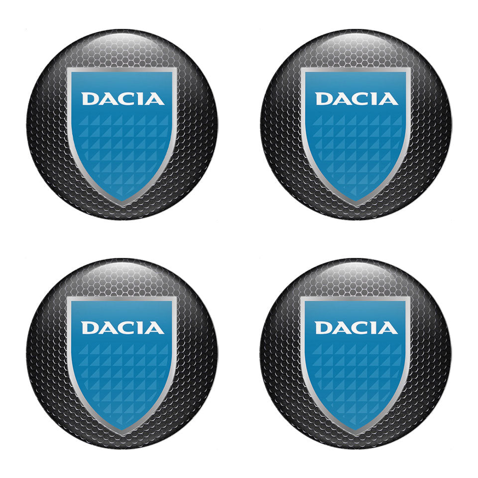 DACIA Silicone Stickers for Wheel Center Caps