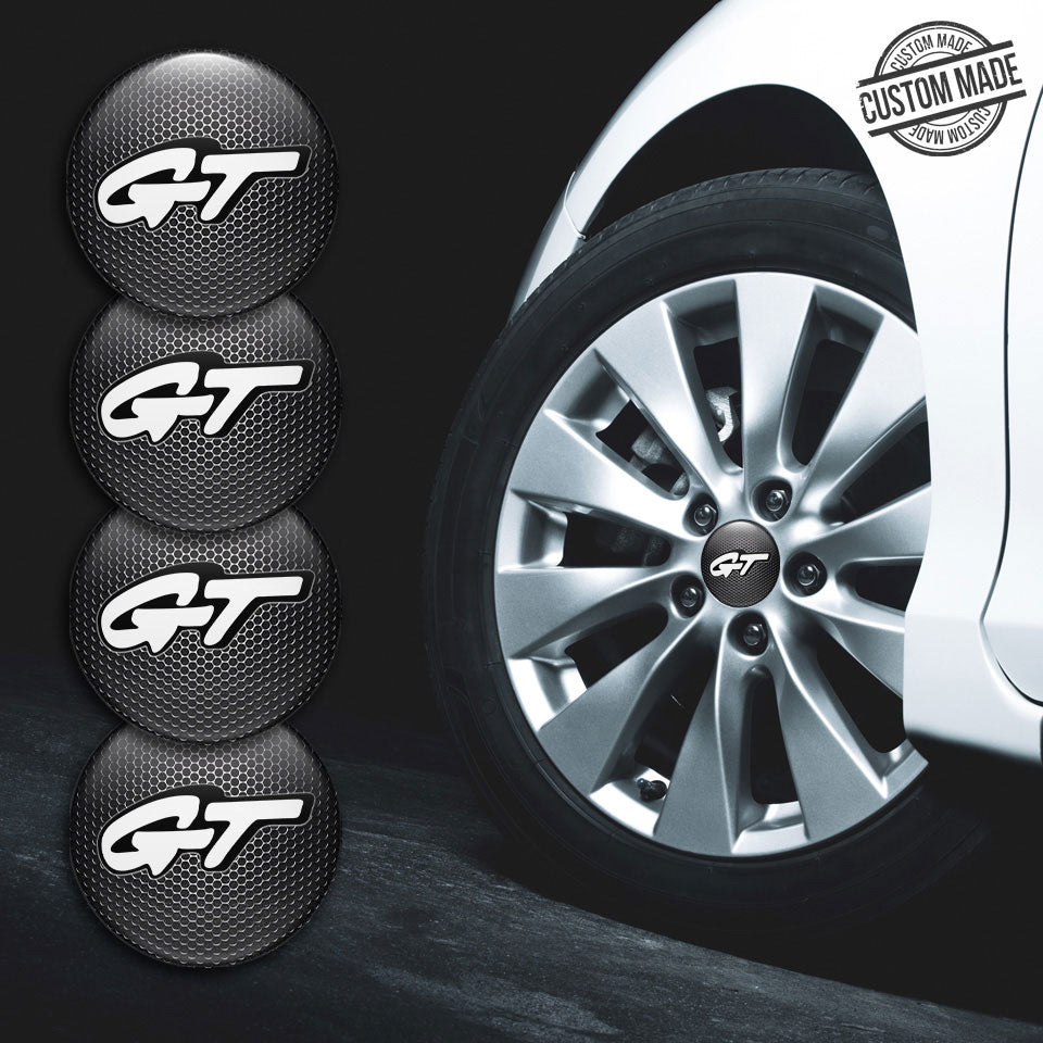 GT Silicone Stickers for Wheel Center Caps