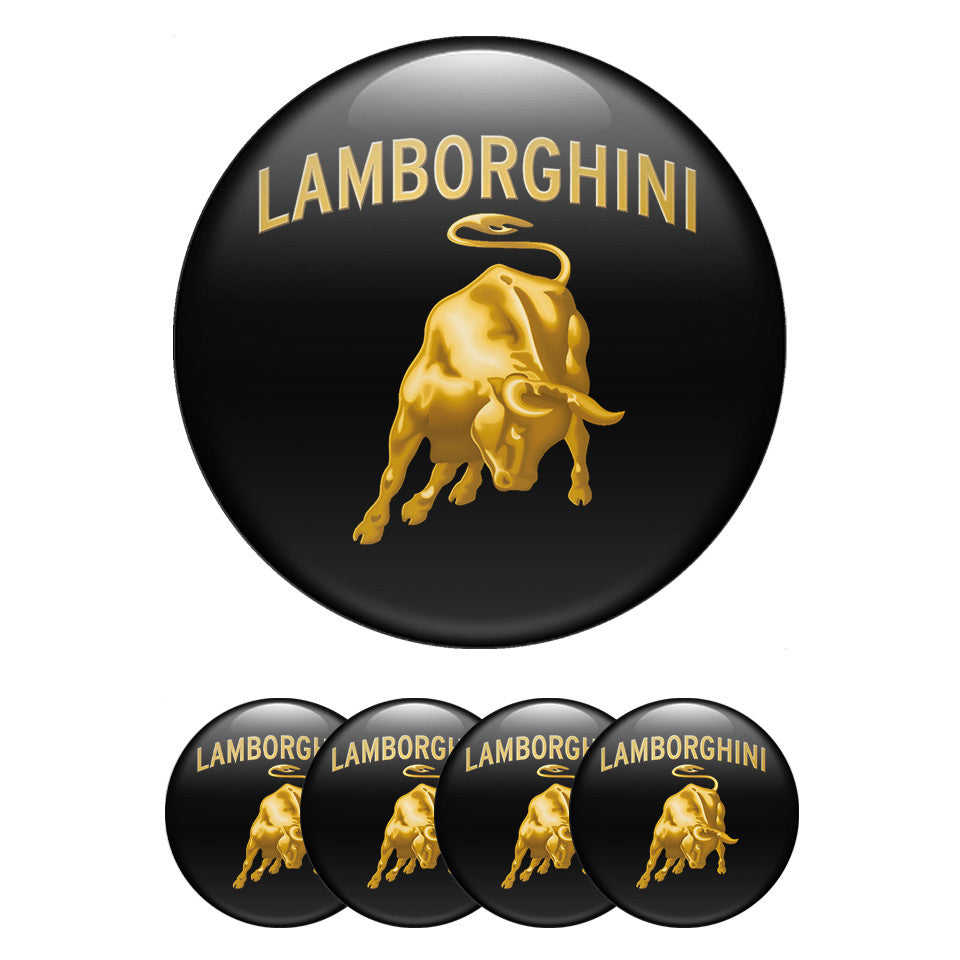 LAMBORGHINI Domed Emblems for Center Caps