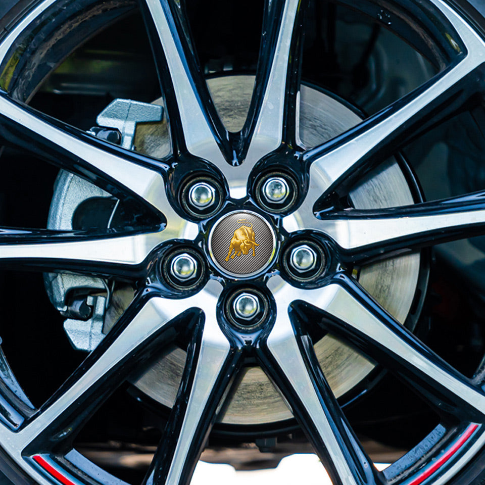 LAMBORGHINI Domed Emblems for Center Caps