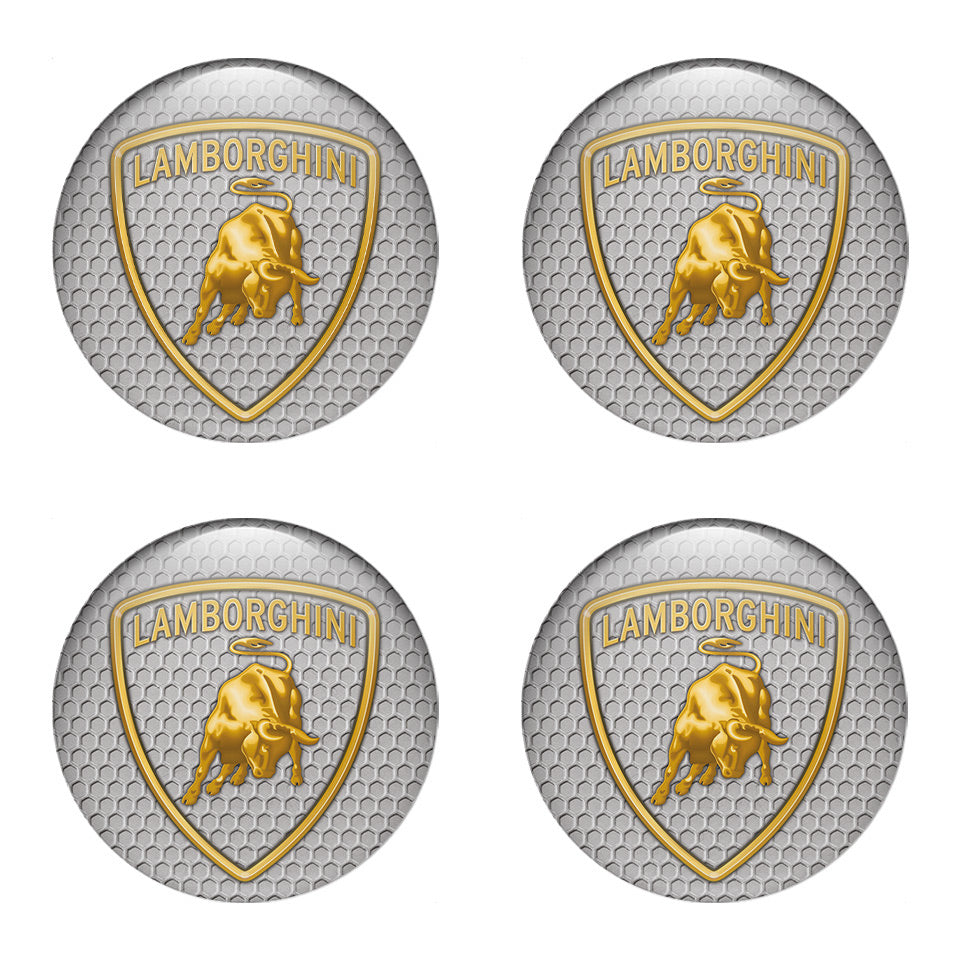 LAMBORGINI Domed Emblems for Center Caps