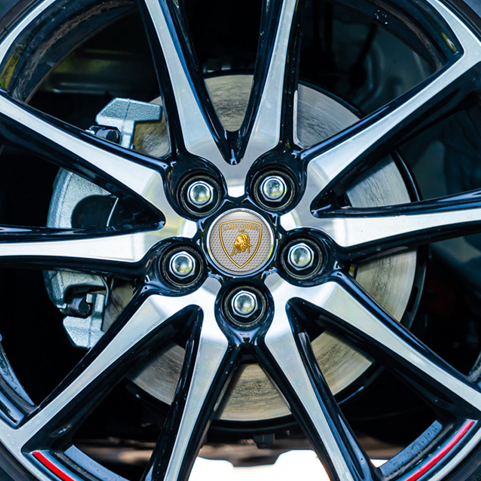 LAMBORGINI Domed Emblems for Center Caps