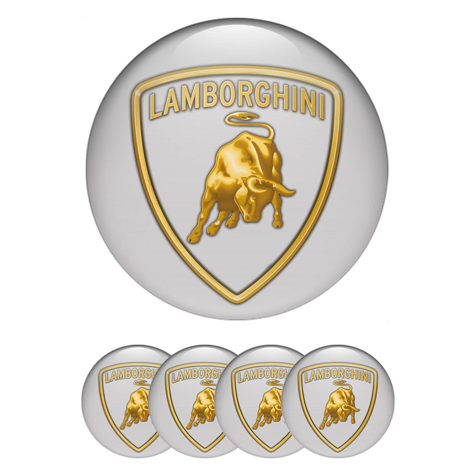 LAMBORGINI Silicone Stickers for Wheel Center Caps