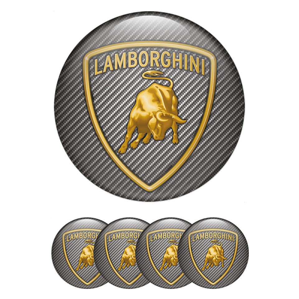 LAMBORGINI Domed Emblems for Center Caps