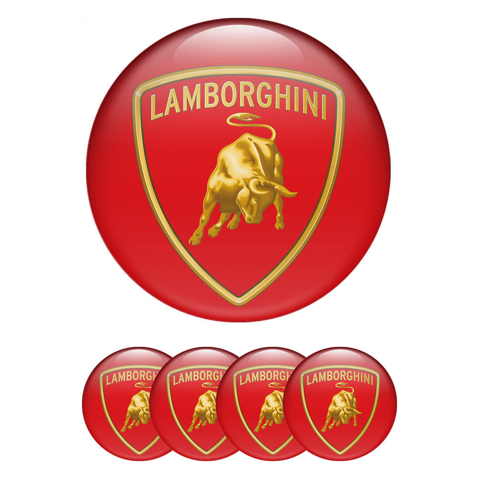 LAMBORGHINI Emblems for Wheel Center Caps