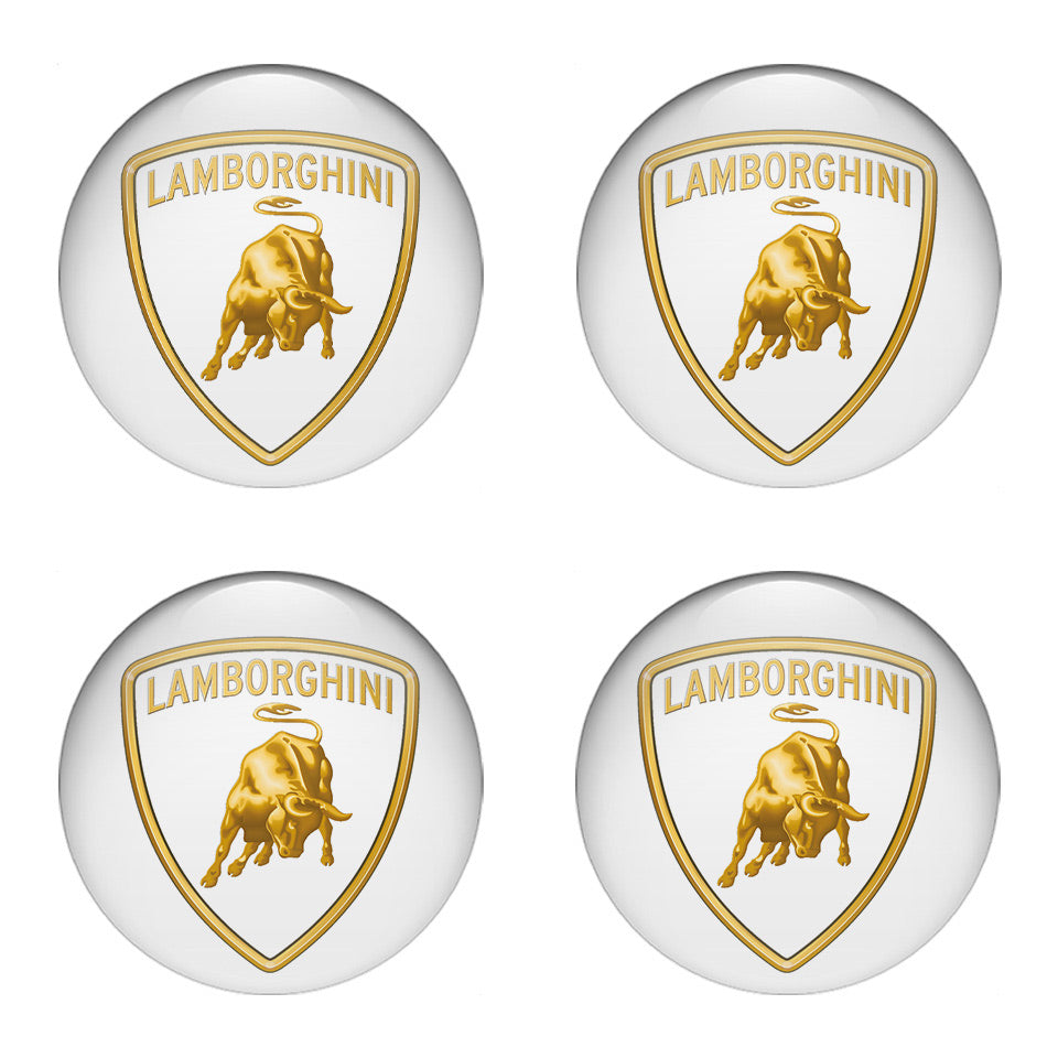 LAMBORGHINI Domed Emblems for Center Caps