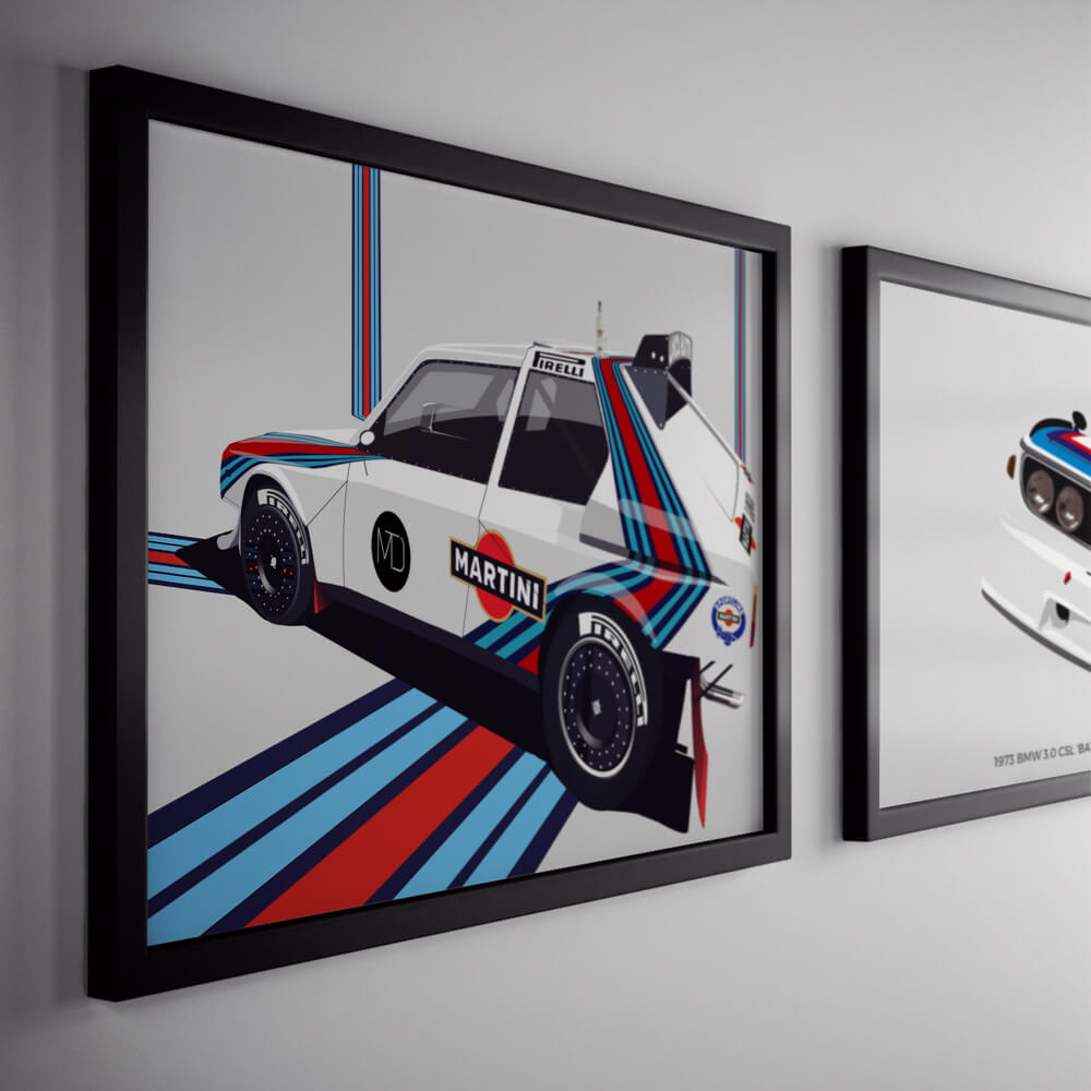 Lancia Delta Poster