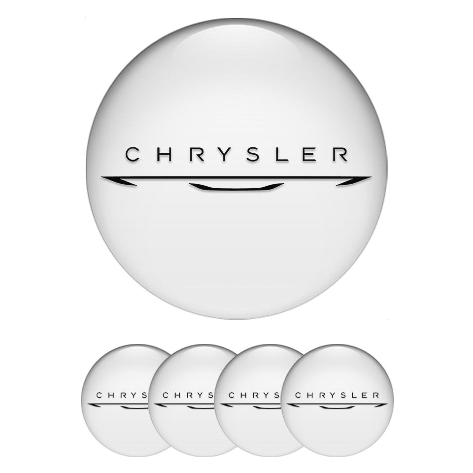 CHRYSLER Domed Emblems for Center Caps