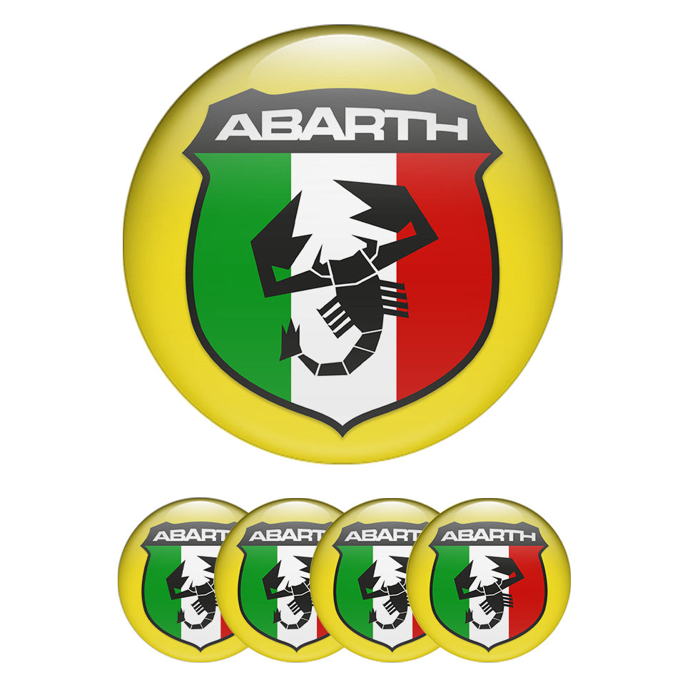 ABARTH Emblems for Wheel Center Caps