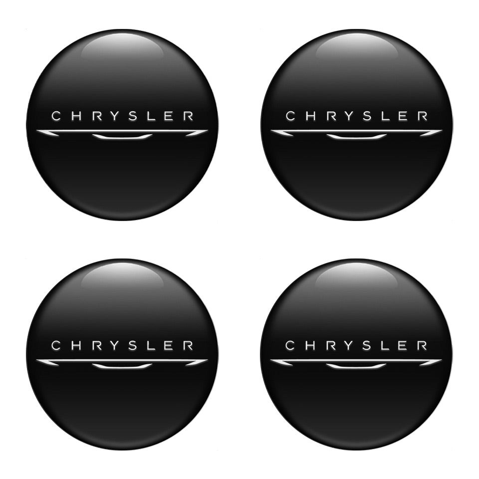 CHRYSLER Silicone Stickers for Wheel Center Caps