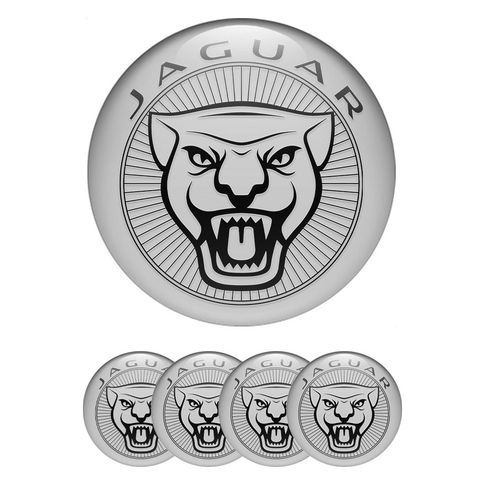 JAGUAR Domed Emblems for Center Caps