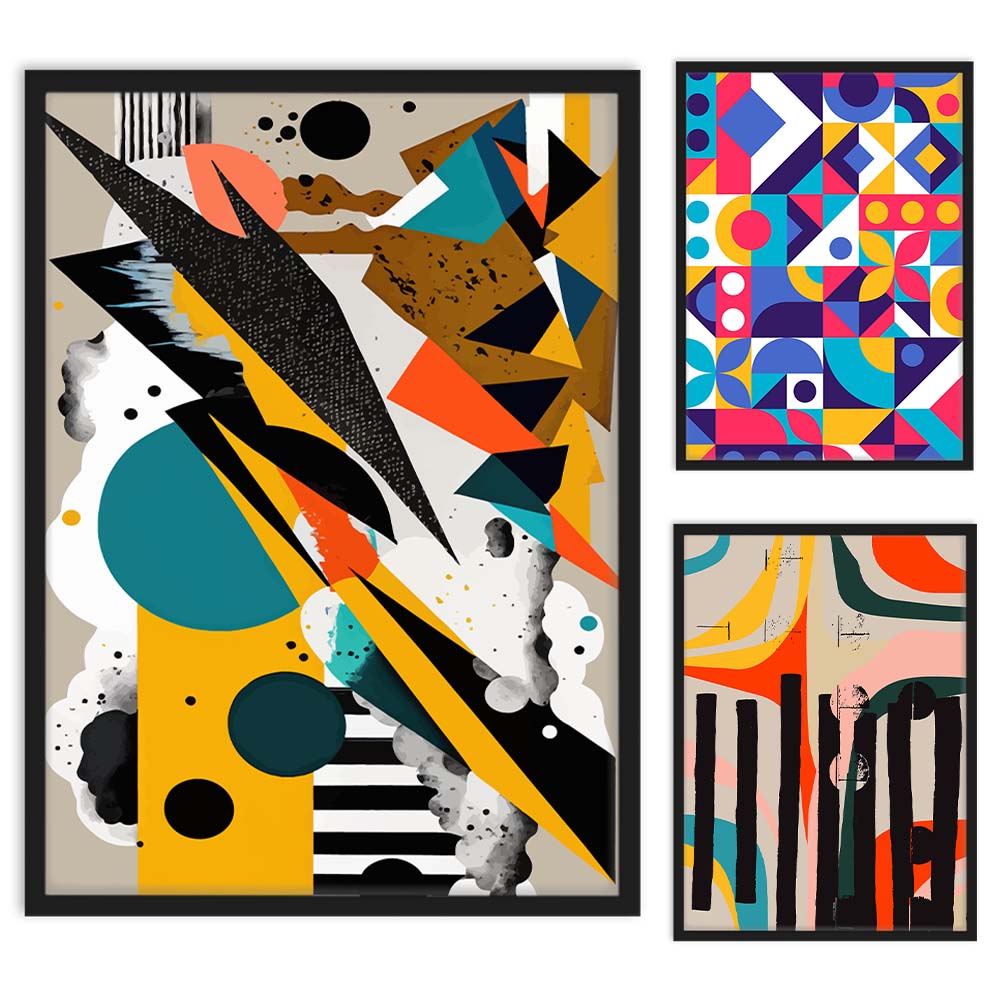 Whimsical Wonders Collection of 3 posters