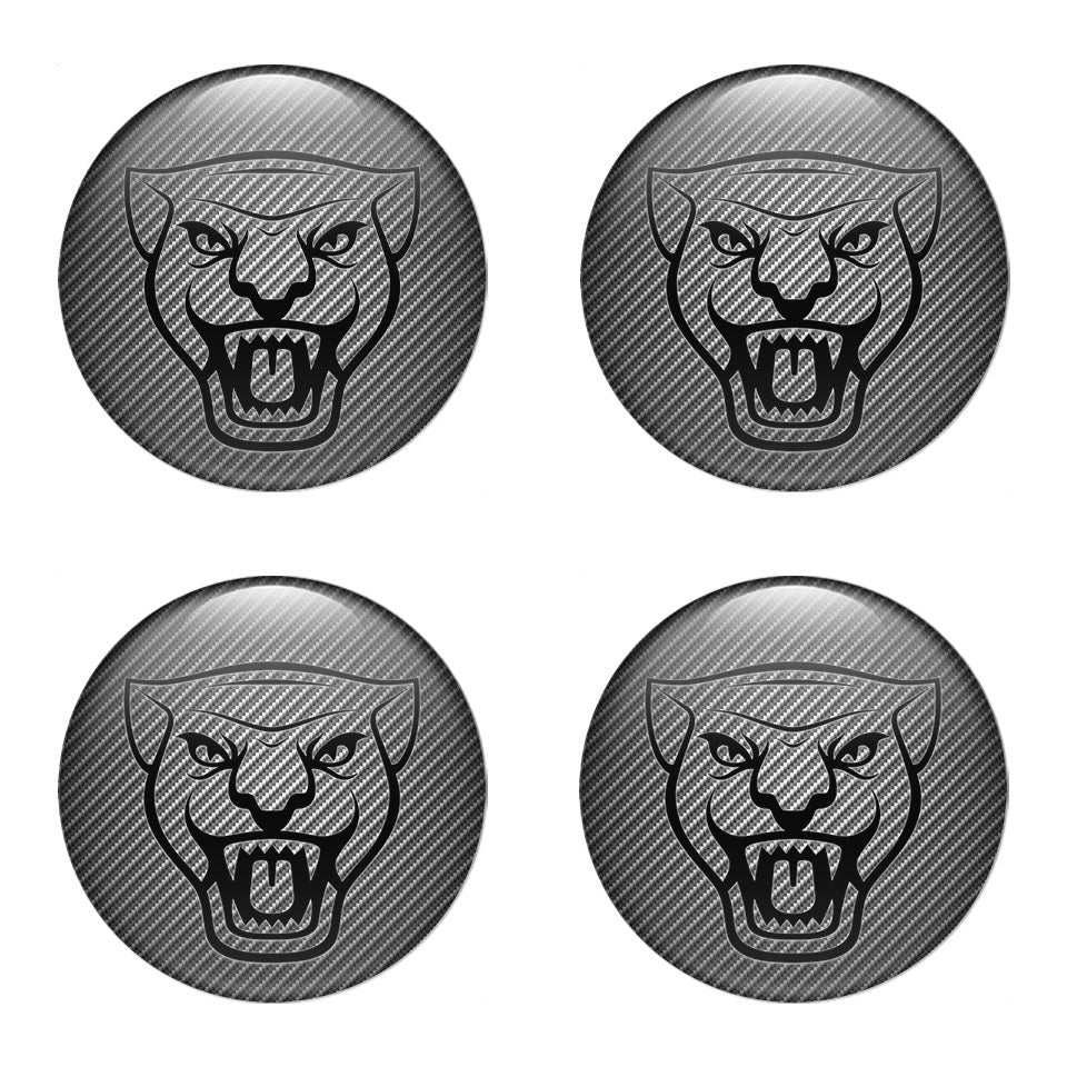 JAGUAR Domed Emblems for Center Caps