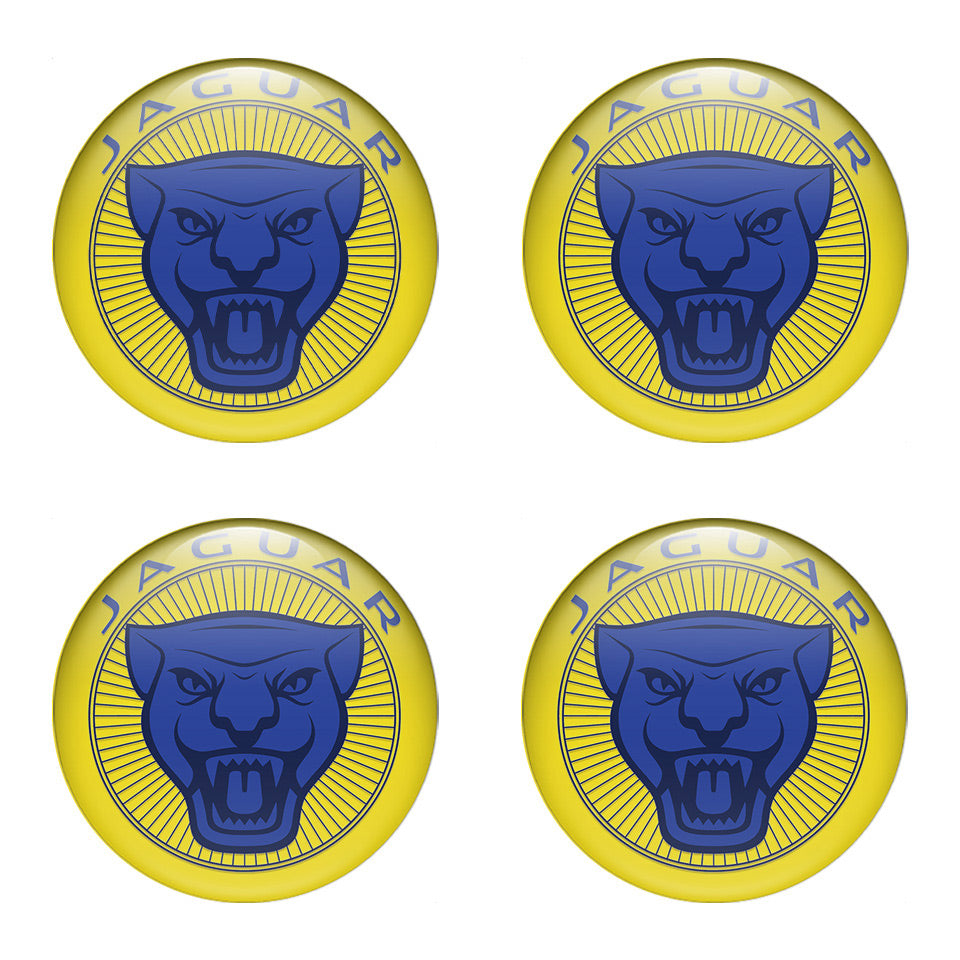 JAGUAR Domed Emblems for Center Caps