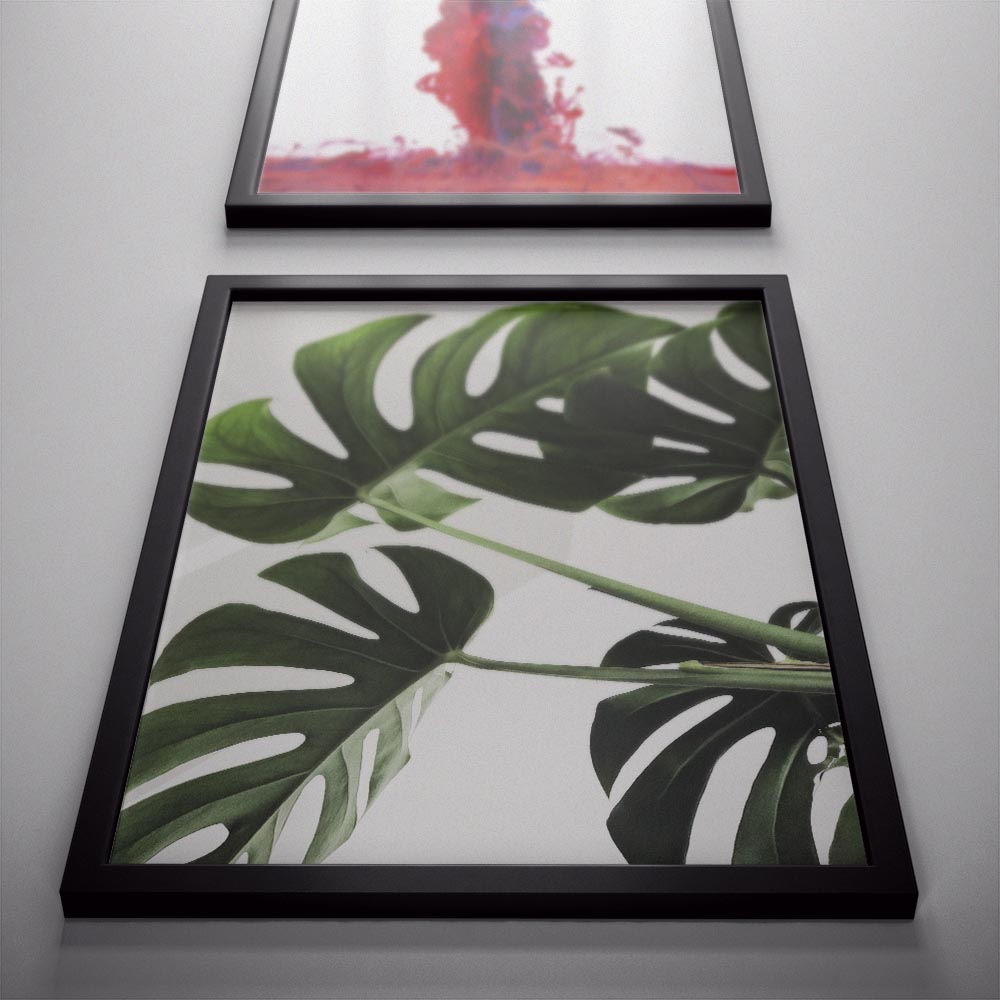 Tropical Leaves Poster