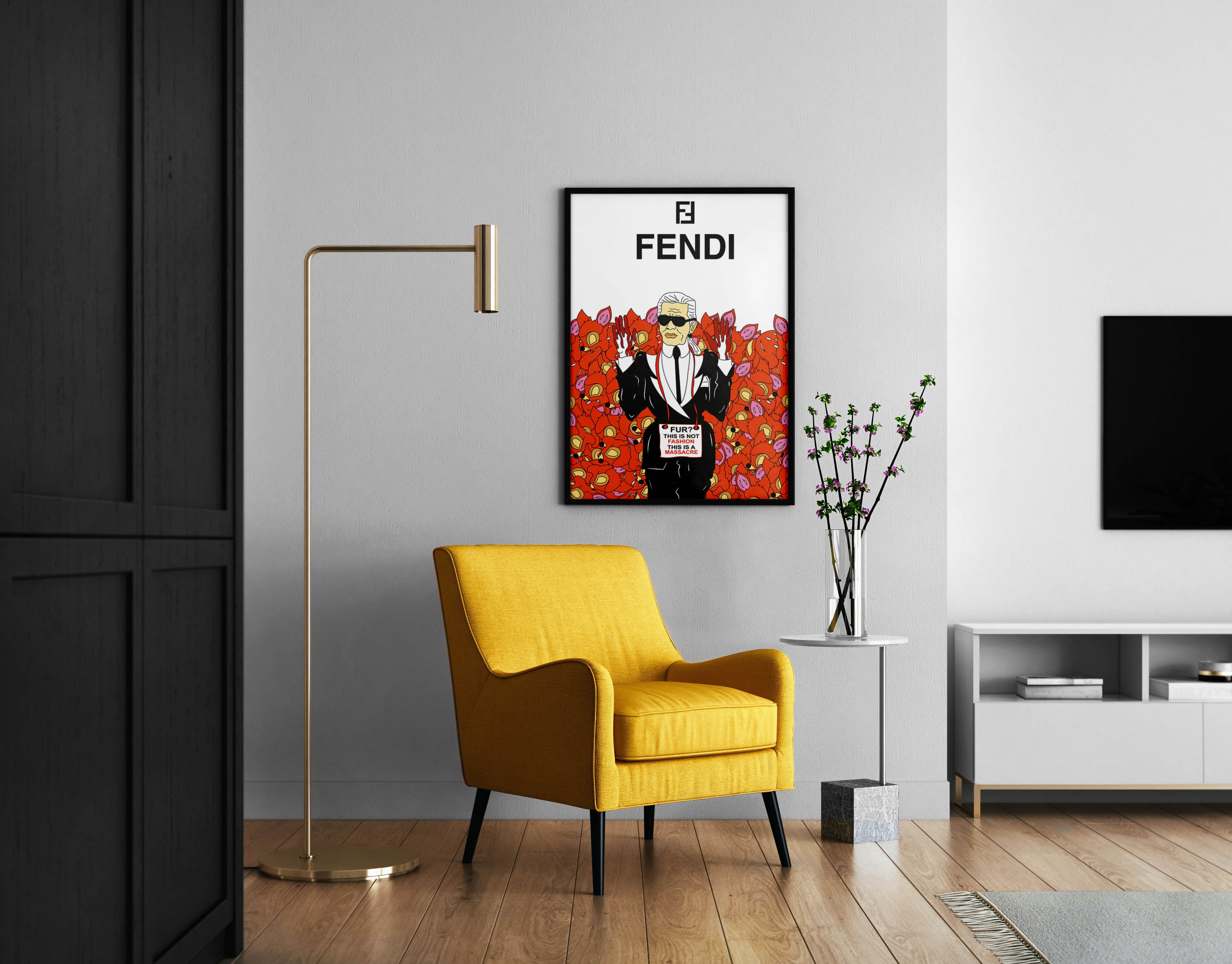 Fashion Icon Wall Poster