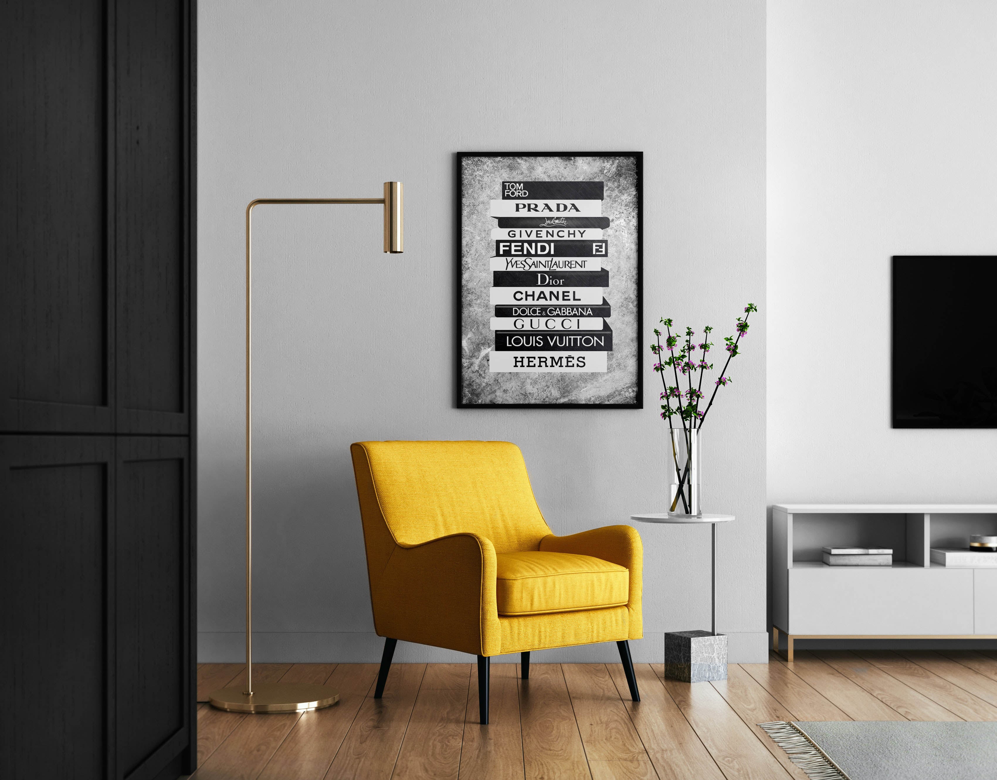 Bold and Chic Fashion Wall Art