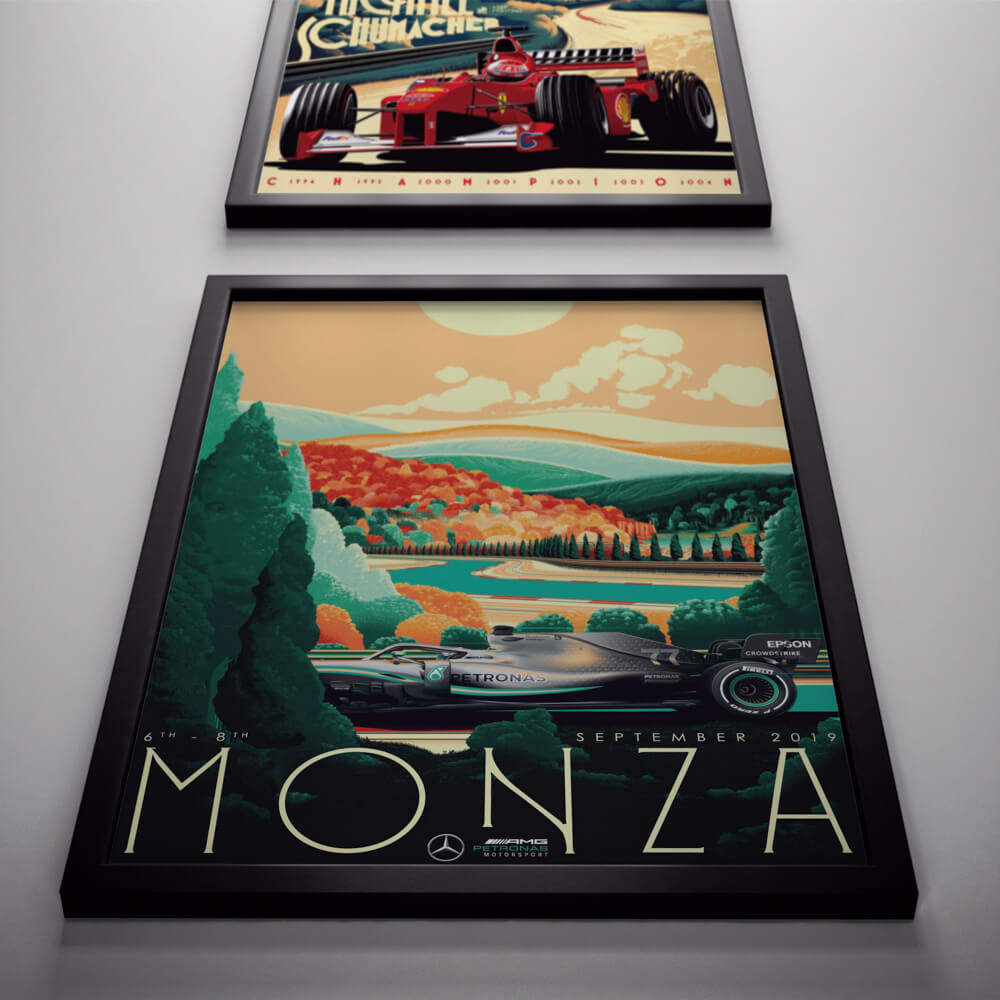 F1 MONZA POSTER