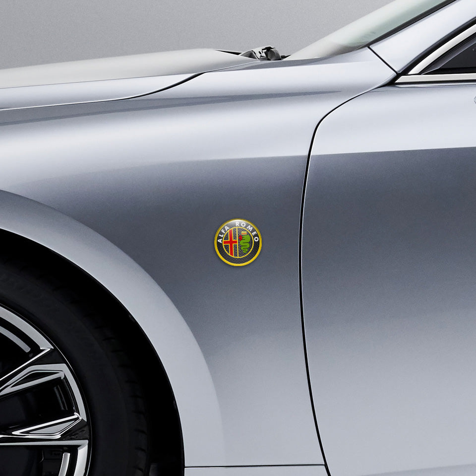 ALFA Domed Emblems for Center Caps