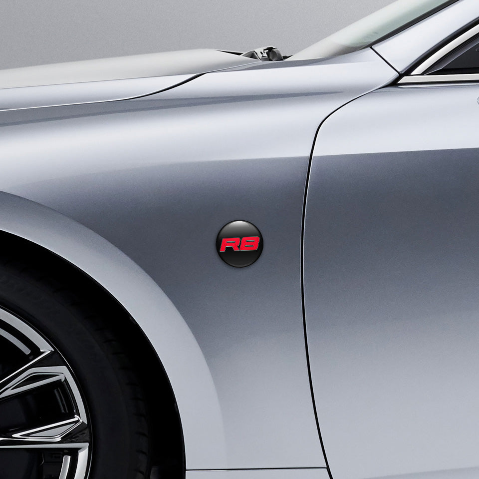 AUDI Domed Emblems for Center Caps