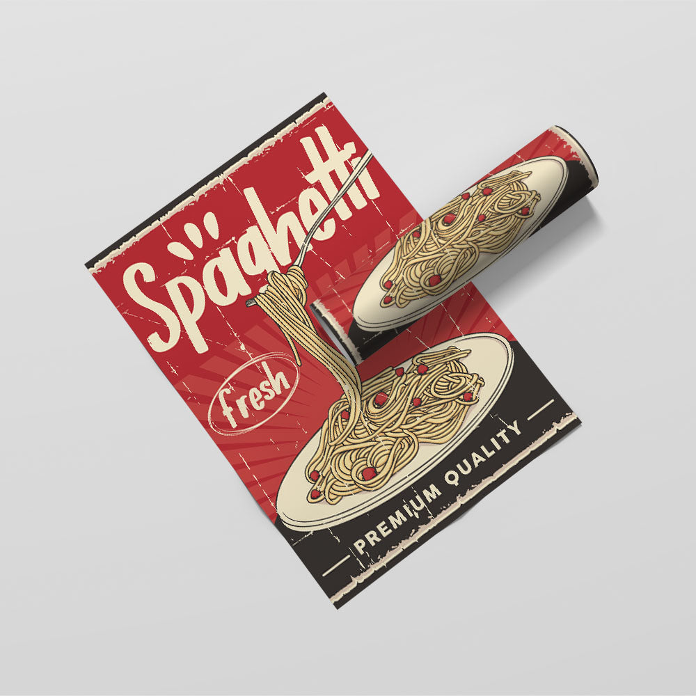 Fresh Spaghetti Poster