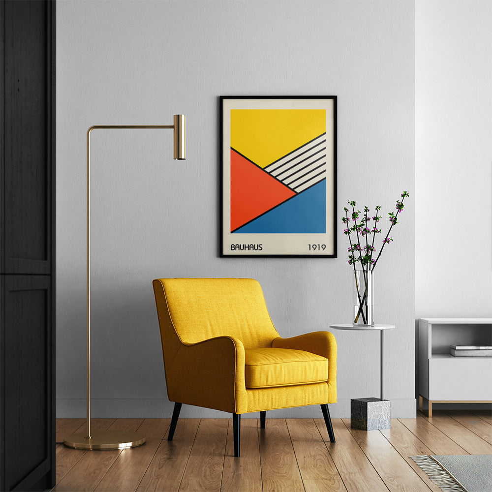 Modernist Echoes BAUHAUS Poster