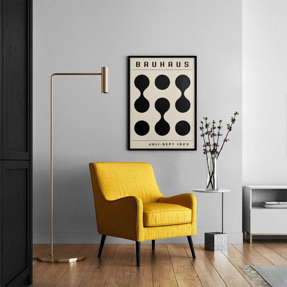 Radiant Abstraction BAUHAUS Poster