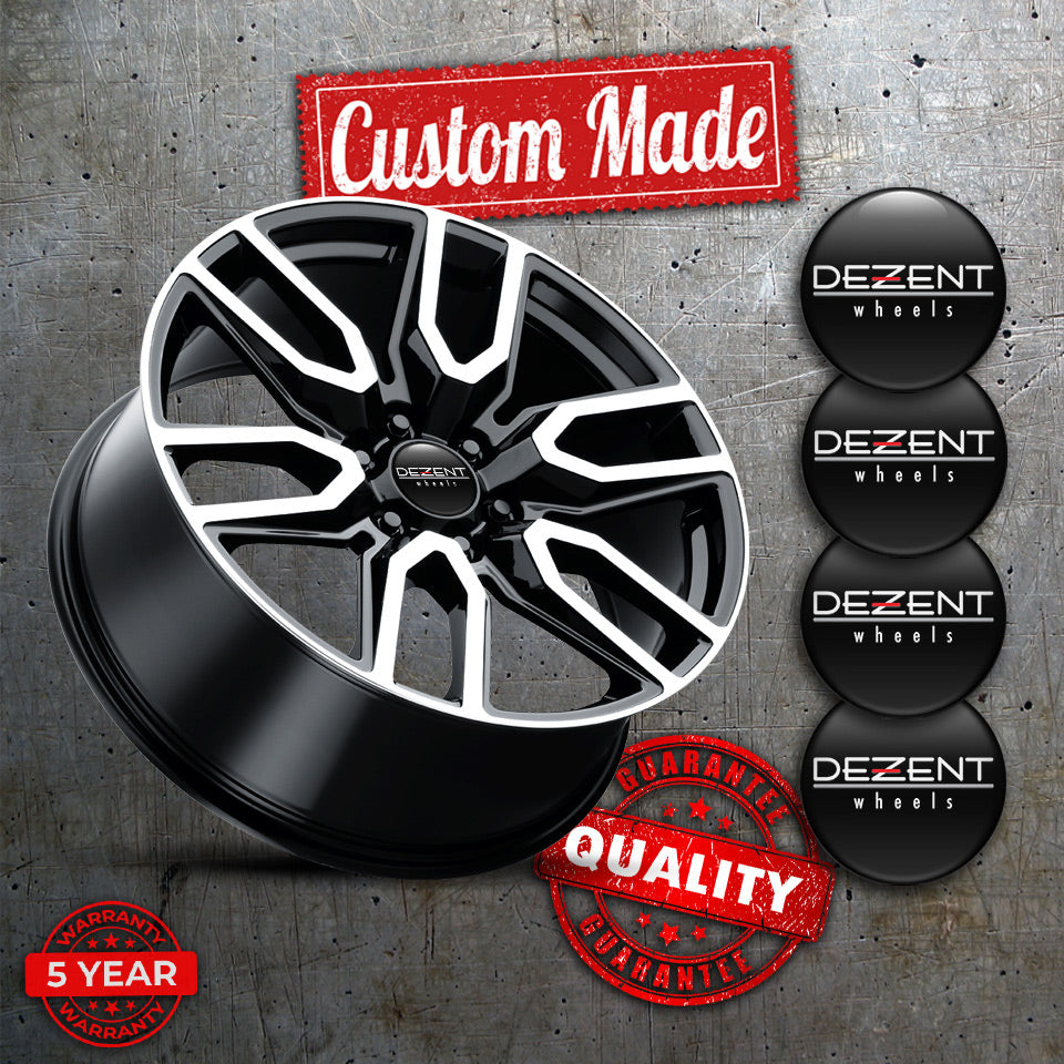 DEZENT Emblems for Wheel Center Caps