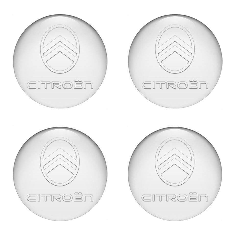 CITROEN Silicone Stickers for Wheel Center Caps