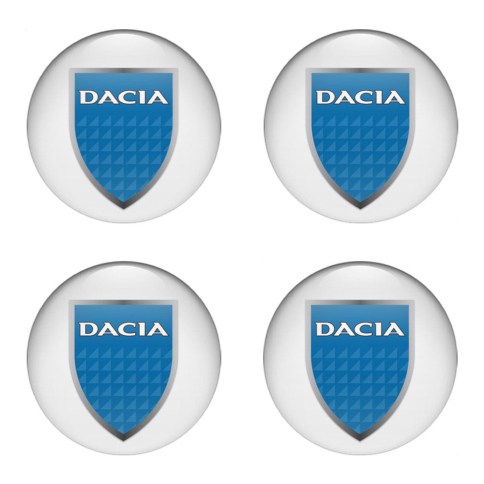 DACIA Domed Emblems for Center Caps