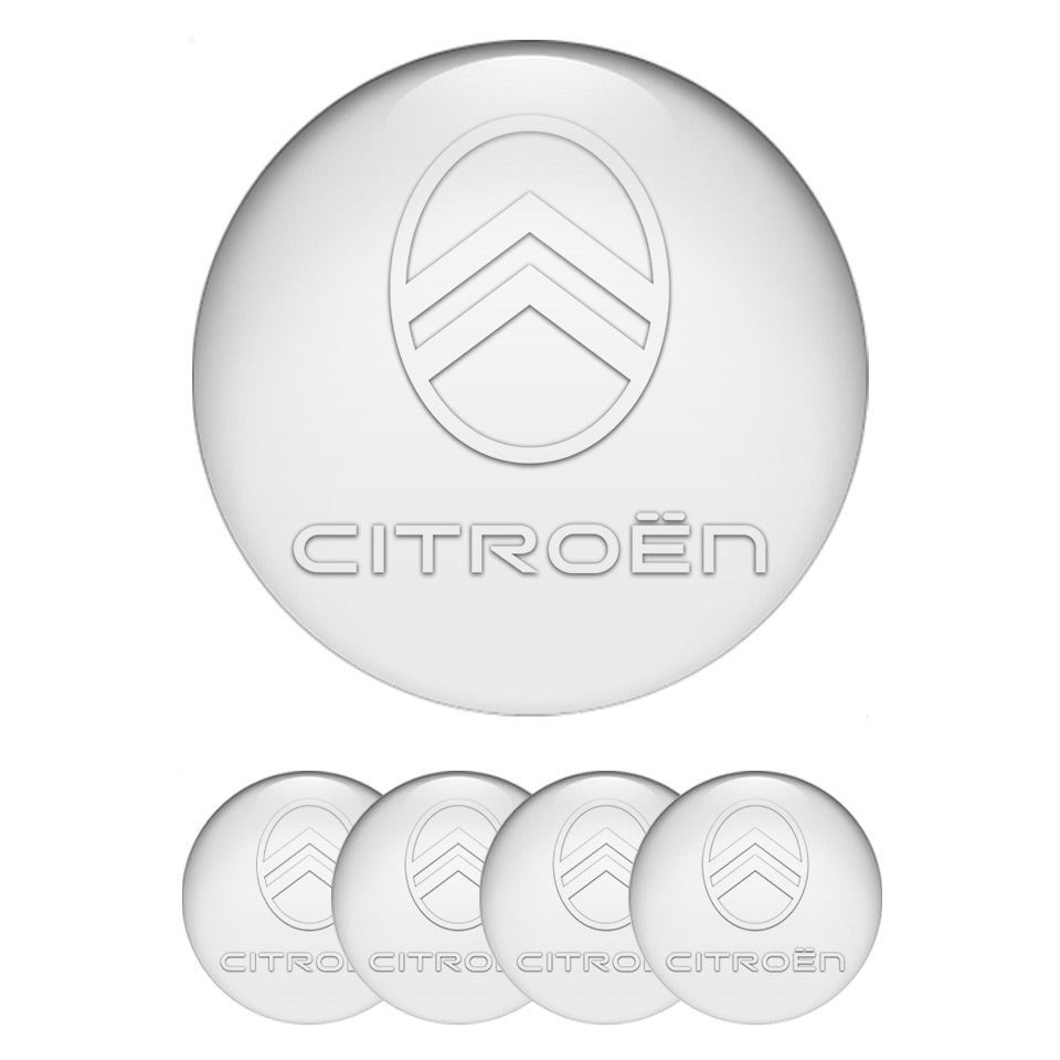 CITROEN Silicone Stickers for Wheel Center Caps