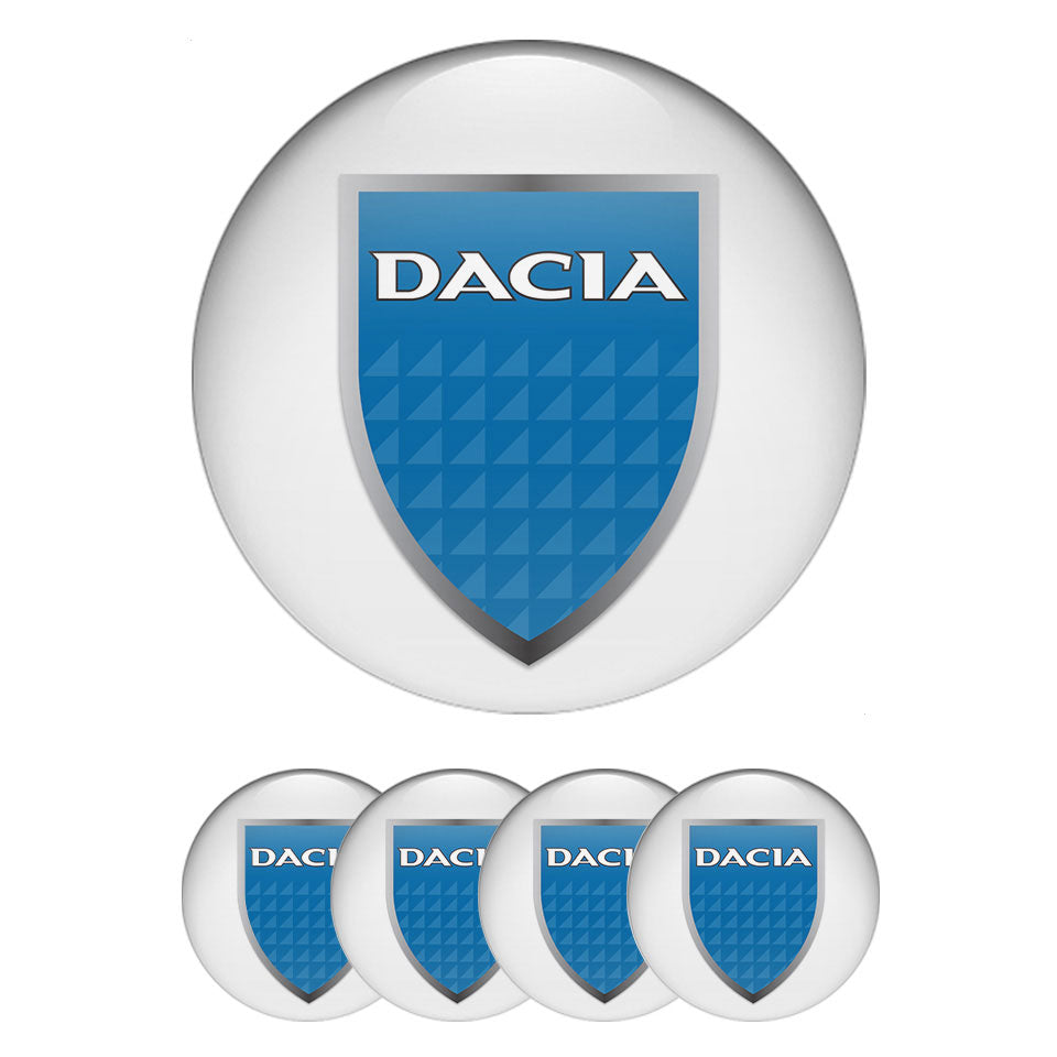 DACIA Domed Emblems for Center Caps