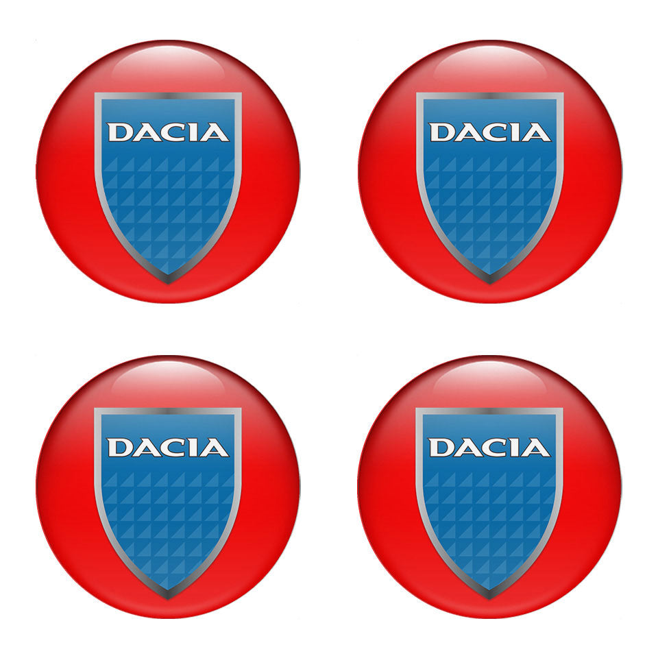 DACIA Silicone Stickers for Wheel Center Caps